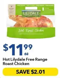 Ritchies Hot Lilydale Free Range Roast Chicken offer