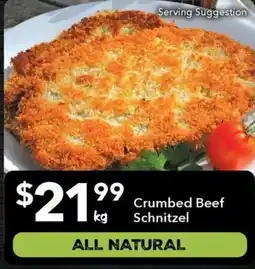 Ritchies Crumbed Beef Schnitzel offer
