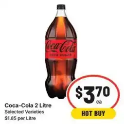 IGA Coca-Cola Zero Sugar offer