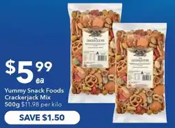 Ritchies Yummy Snack Foods Crackerjack Mix offer