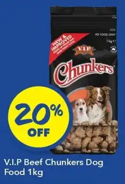 Ritchies V.I.P Beef Chunkers Dog Food offer