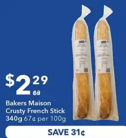Ritchies Bakers Maison Crusty French Stick offer
