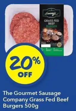 Ritchies The Gourmet Sausage Company Grass Fed Beef Burgers offer