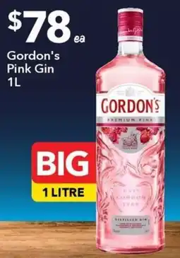Ritchies Gordon's Pink Gin offer
