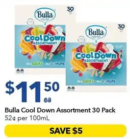 Ritchies Bulla Cool Down Assortment offer