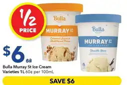 Ritchies Bulla Murray St Ice Cream Varieties offer