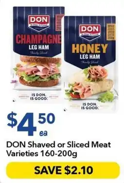 Ritchies DON Shaved or Sliced Meat Varieties offer
