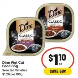 IGA Dine Wet Cat Food offer
