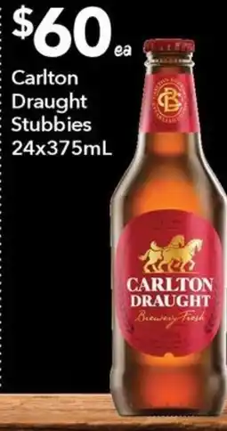 Ritchies Carlton Draught Stubbies offer