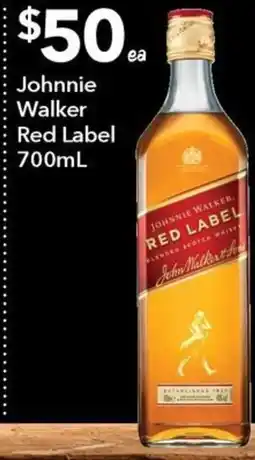 Ritchies Johnnie Walker Red Label offer