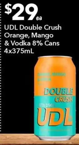 Ritchies UDL Double Crush offer