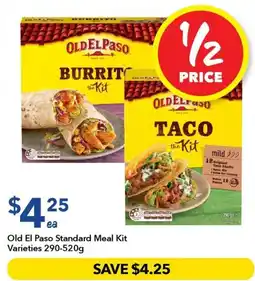 Ritchies Old El Paso Standard Meal Kit offer