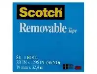 Officeworks Scotch Magic Removable Adhesive Tape 19mm x 33m offer