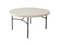 Officeworks Lifetime Round Commercial Stacking Table 5 Foot offer