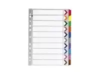 Officeworks Marbig Reinforced A4 10 Tab Divider offer