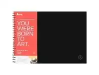 Officeworks Born A3 Visual Art Diary FSC 120 Page offer