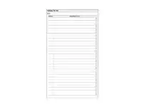 Officeworks Collins Dayplanner Desk Things To Do Pad Refill offer