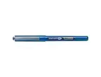 Officeworks Uniball Uni-Ball Eye Rollerball Pen 0.38mm Blue offer