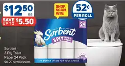 Foodland Sorbent 3 Ply Toilet Paper offer