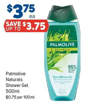 Foodland Palmolive Naturals Shower Gel offer