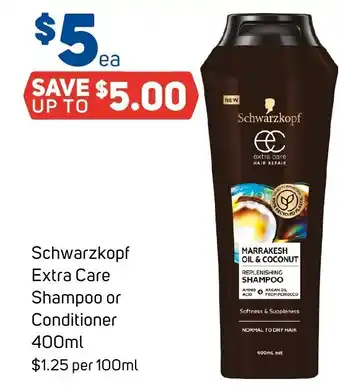 Schwarzkopf Extra Care Shampoo or Conditioner