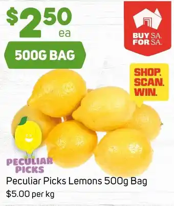 Foodland Peculiar Picks Lemons offer