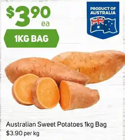 Foodland Australian Sweet Potatoes 1kg Bag offer