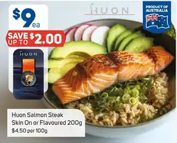 Foodland Huon Salmon Steak offer