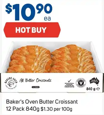 Foodland Baker's Oven Butter Croissant offer