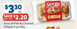 Foodland Sara Lee Pain Au Chocolat offer
