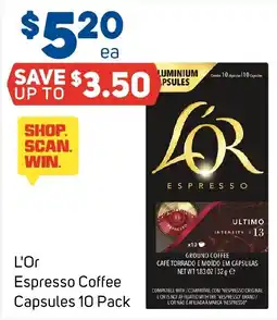 Foodland L'Or Espresso Coffee Capsules offer