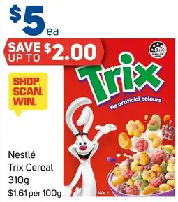 Foodland Nestlé Trix Cereal offer