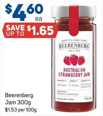 Foodland Beerenberg Jam offer