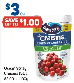 Foodland Ocean Spray Craisins offer