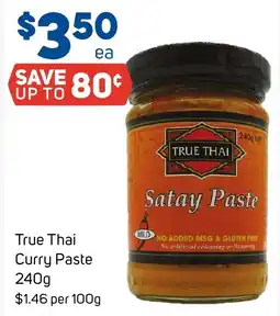 Foodland True Thai Curry Paste offer