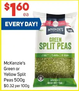 Foodland McKenzie's Green Split Peas offer