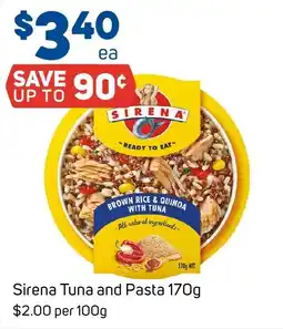 Foodland Sirena Tuna and Pasta offer