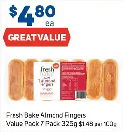 Foodland Fresh Bake Almond Fingers offer