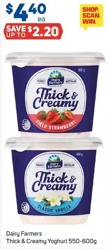 Foodland Dairy Farmers Thick & Creamy Yoghurt offer