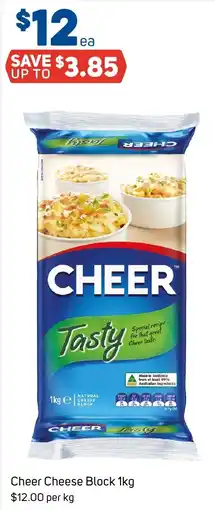 Foodland Cheer Cheese Block offer