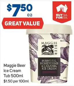 Foodland Maggie Beer Ice Cream offer