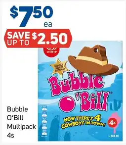Foodland Bubble O'Bill Multipack offer