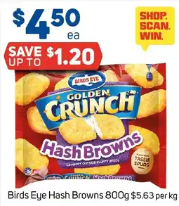 Foodland Birds Eye Hash Browns offer