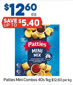 Foodland Patties Mini Combos offer