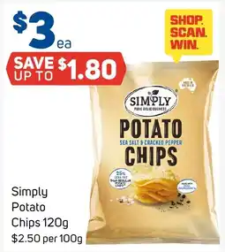 Foodland Simply Potato Chips offer