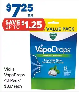 Foodland Vicks VapoDrops offer