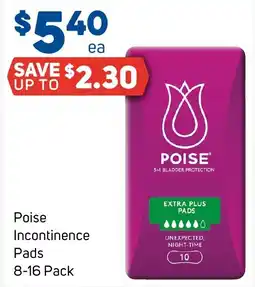 Foodland Poise Incontinence Pads offer