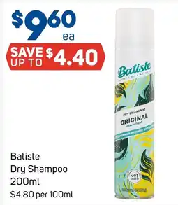 Foodland Batiste Dry Shampoo offer