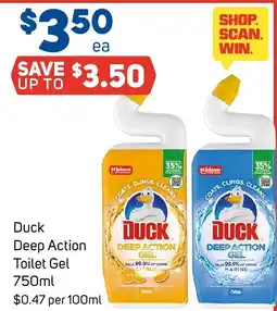 Foodland Duck Deep Action Toilet Gel offer