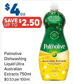 Foodland Palmolive Dishwashing Liquid Ultra Australian Extracts offer